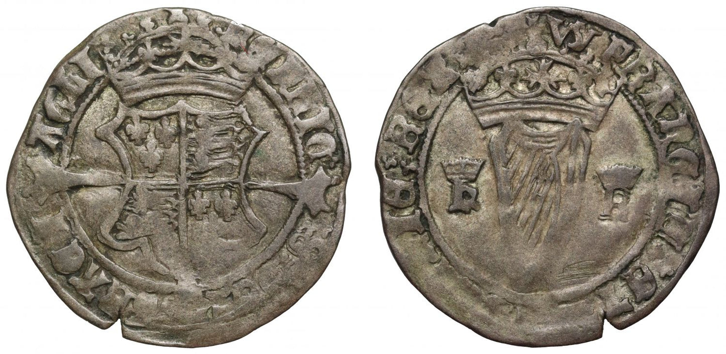 Ireland, Henry VIII Sixpenny Groat, posthumous issue