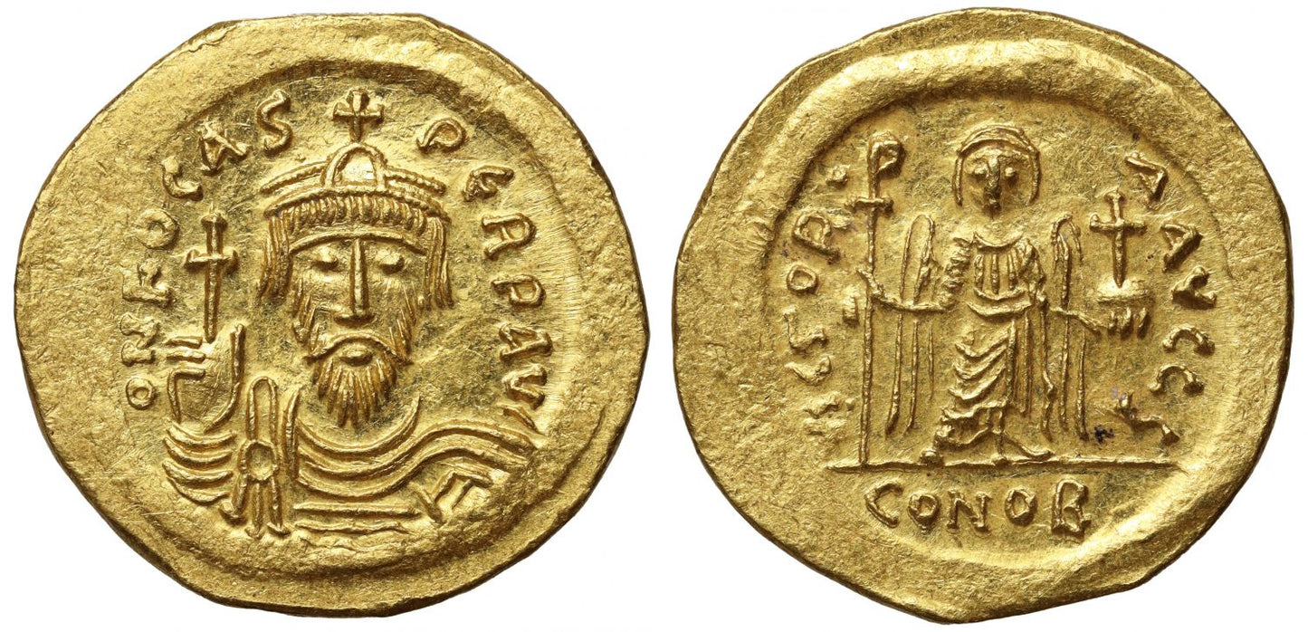 Phocas, Gold Solidus.