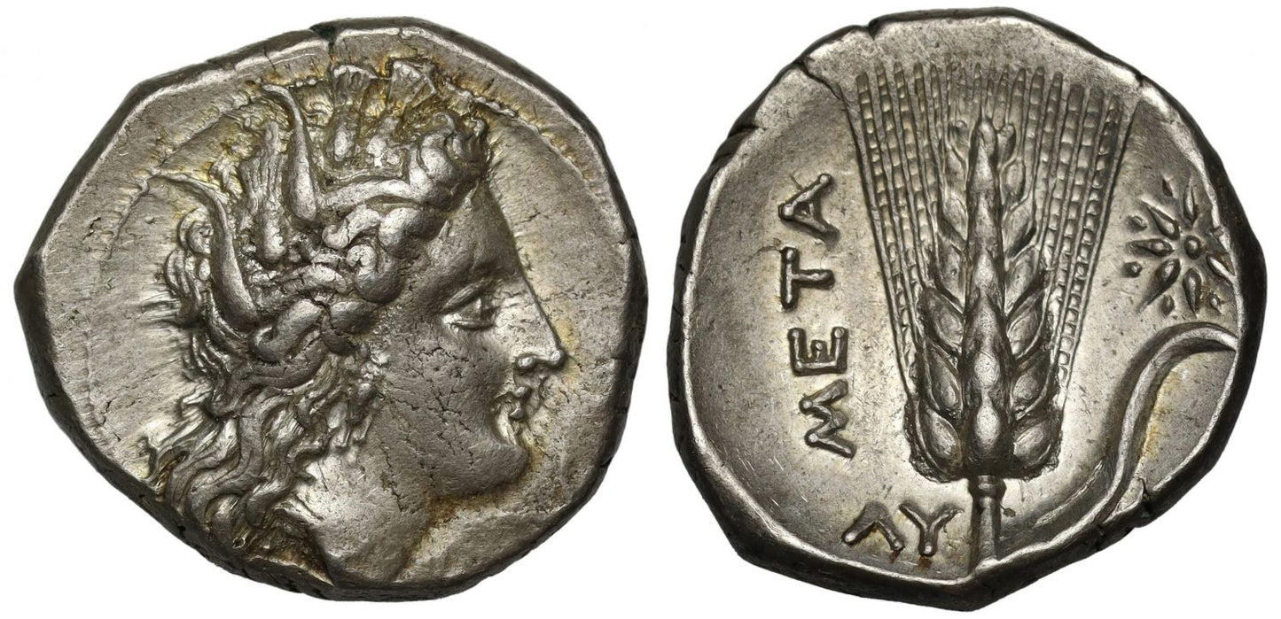 Lucania, Metapontum, Silver Nomos.
