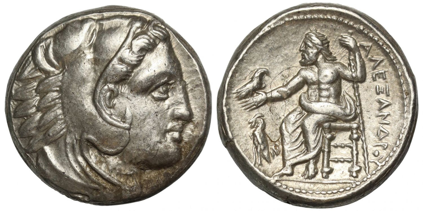 Macedon, Alexander III, Silver Tetradrachm, Lifetime Issue, Amphipolis