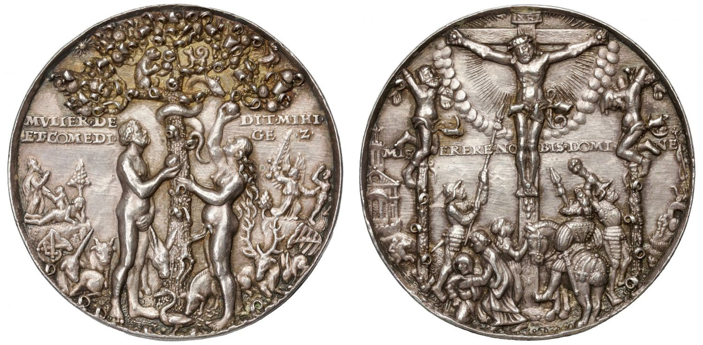The Fall and the Crucifixion, by Hans Reinhart, 1536.