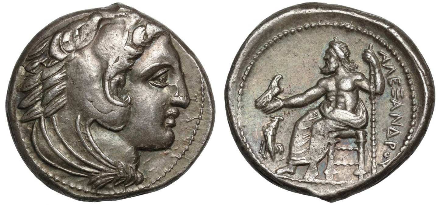 Macedon, Alexander III, Silver Tetradrachm, Lifetime Issue, Amphipolis