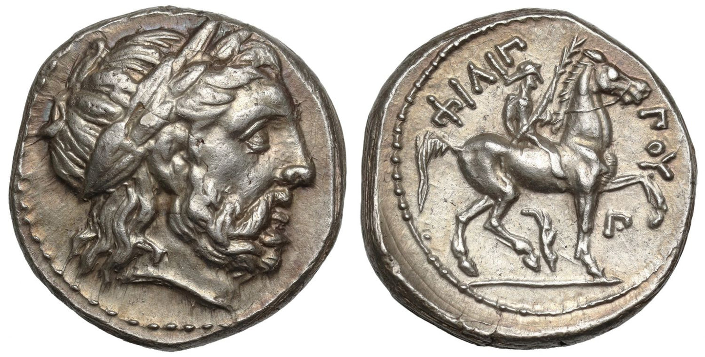 Macedon, Philip II, Posthumous Tetradrachm, c. 316 BC under Kassander, Amphipolis