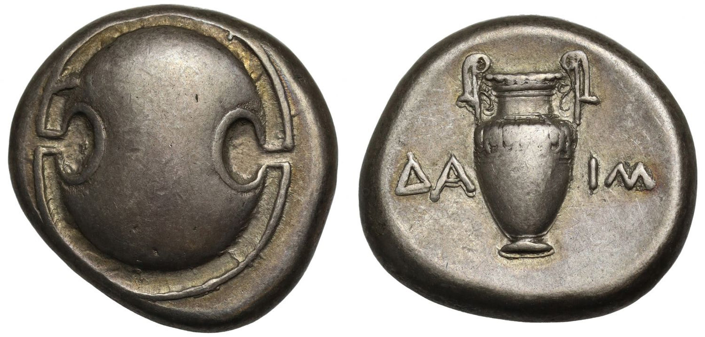 Boeotia, Thebes, Stater, c. 379-368 BC.