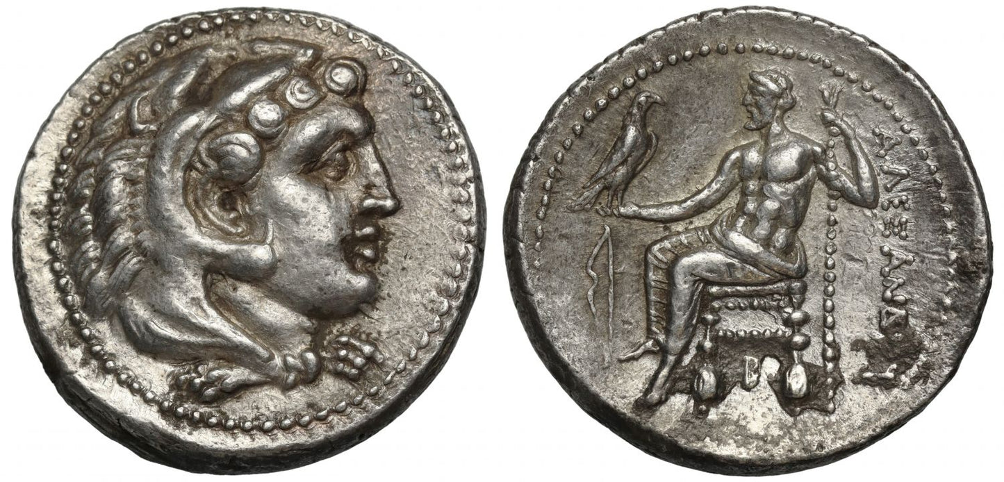 Macedon, Alexander III, Silver Tetradrachm, Lifetime Issue, Salamis