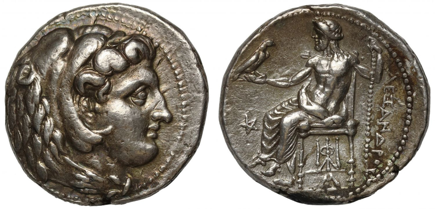 Alexander The Great, Lifetime Issue Tetradrachm.