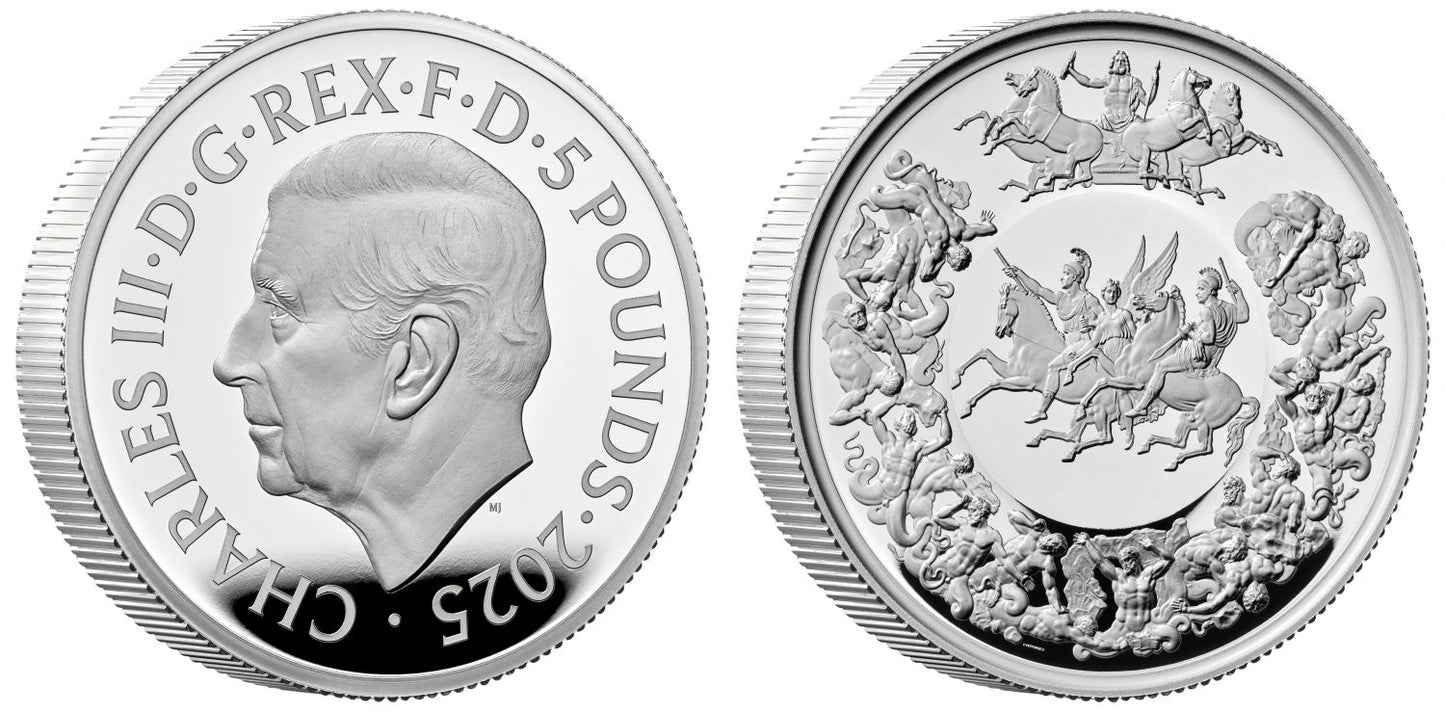 *Charles III 2025 silver proof 2oz Waterloo Victory