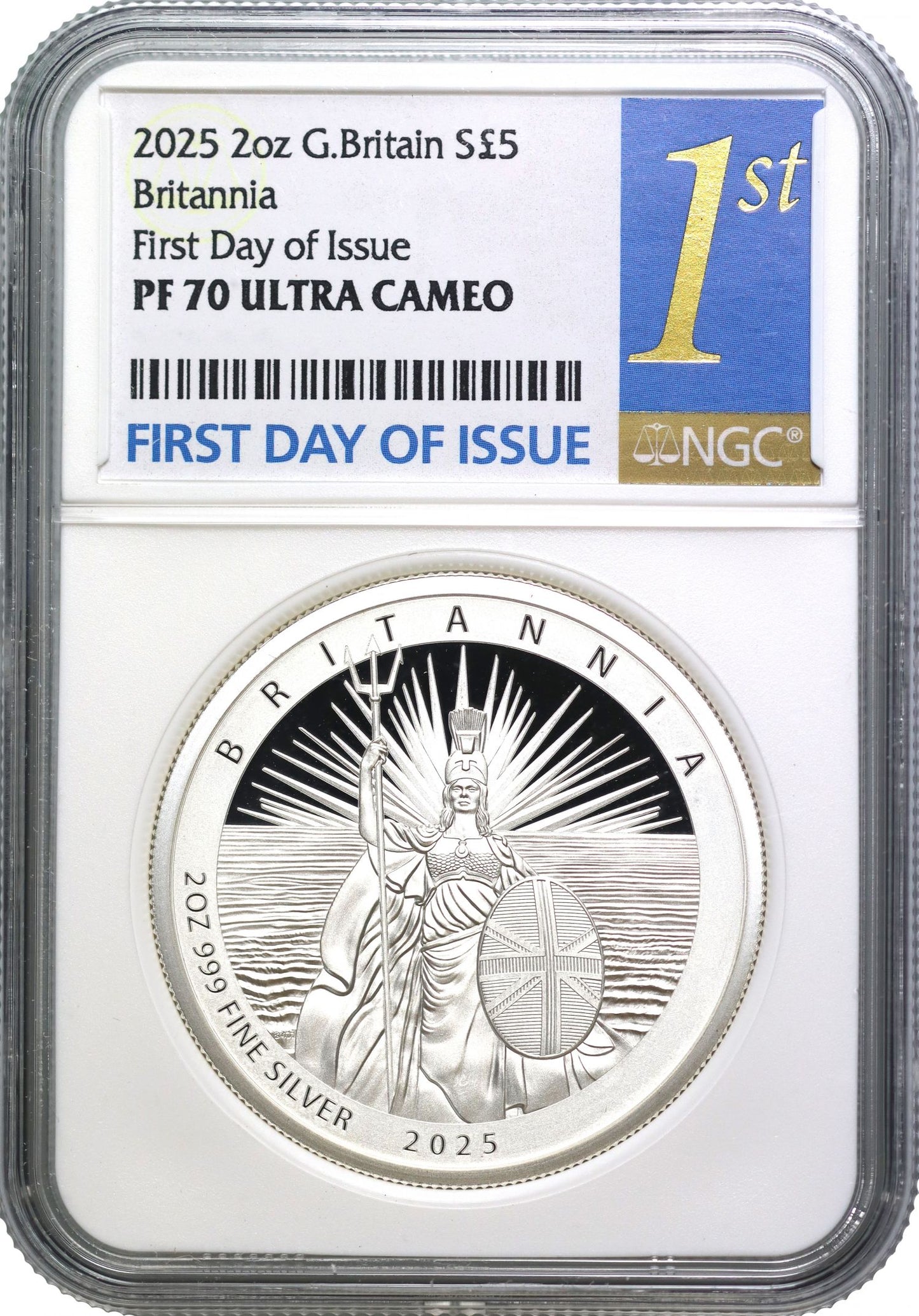*Charles III 2025 silver PF70 UC FDI 2oz Britannia