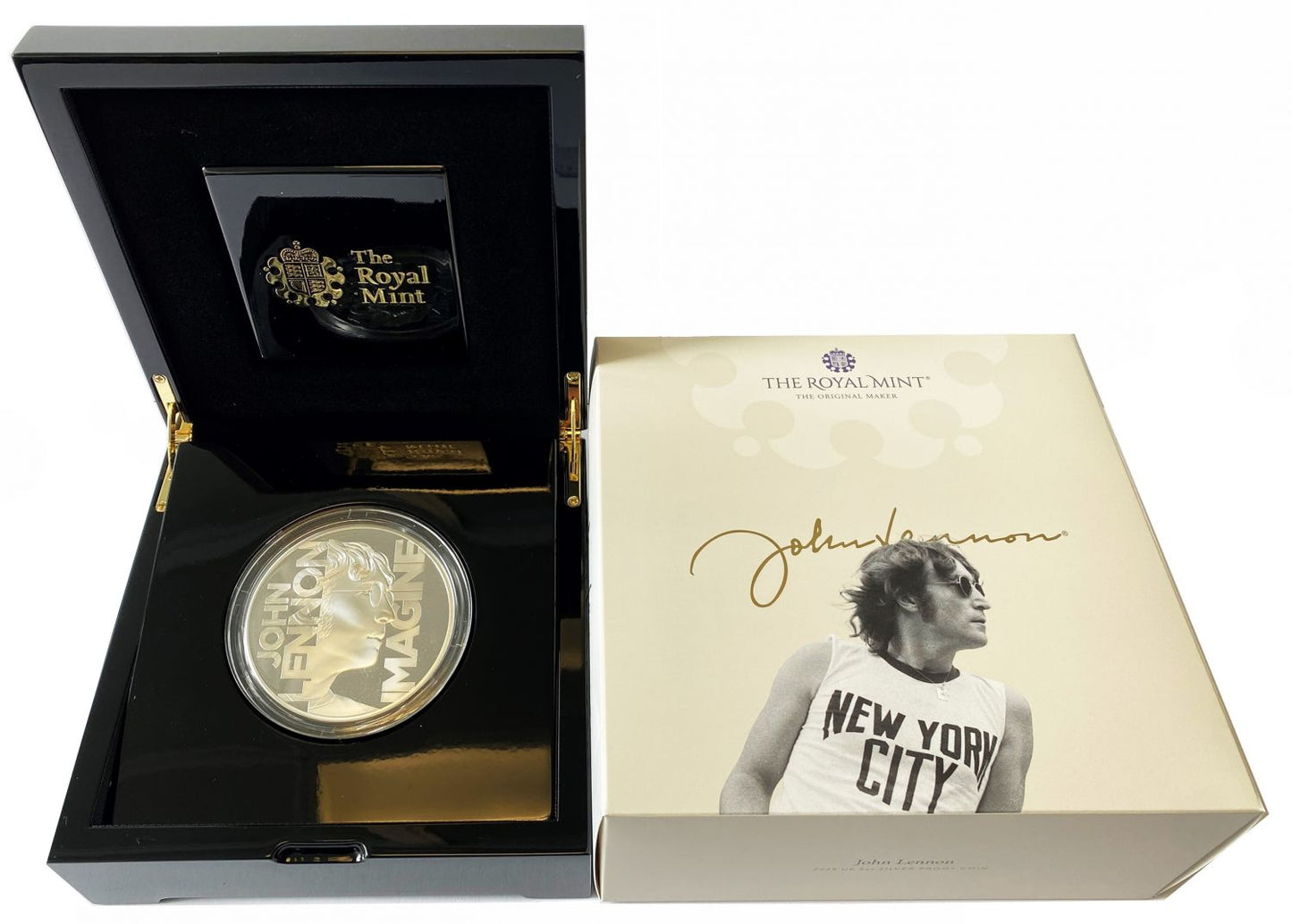 *Charles III 2025 silver proof 5oz John Lennon