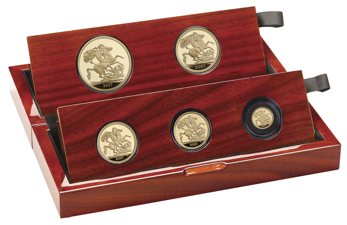 Charles III 2027 5-coin gold proof Set, 100% recycled gold
