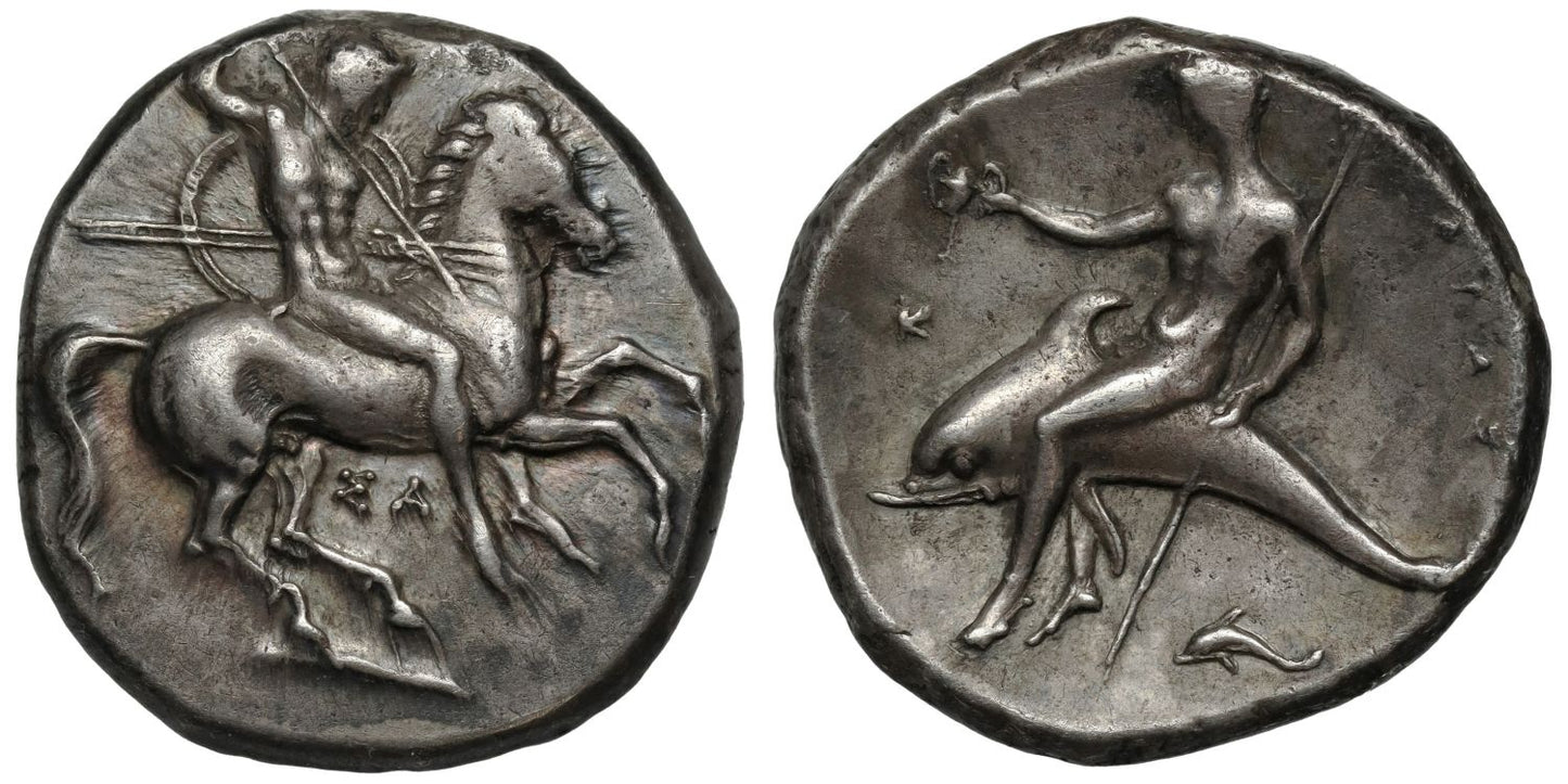 Calabria, Tarentum, Silver Nomos.