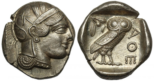 Attica, Athens, Silver Tetradrachm.
