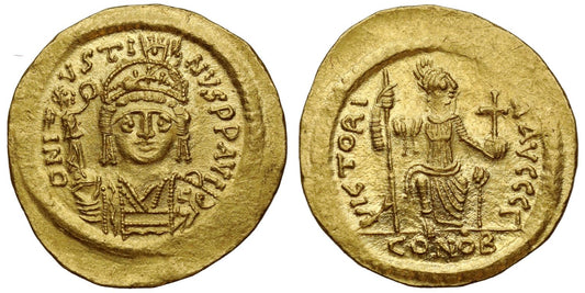 Justin II, Gold Solidus.