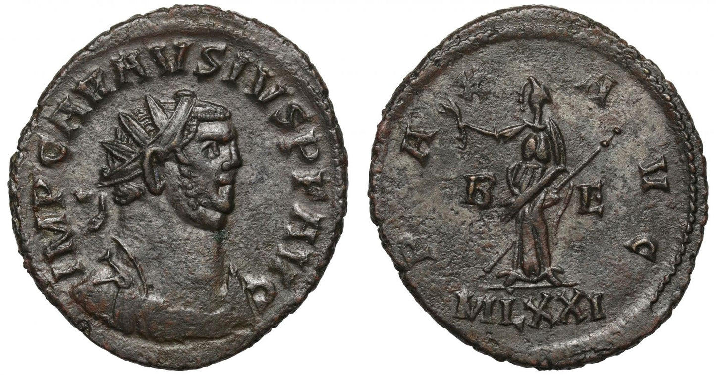 Carausius (A.D. 286-293), AE Antoninianus, London, Pax.