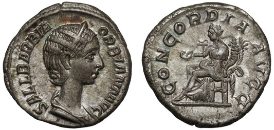 Orbiana, Silver Denarius.