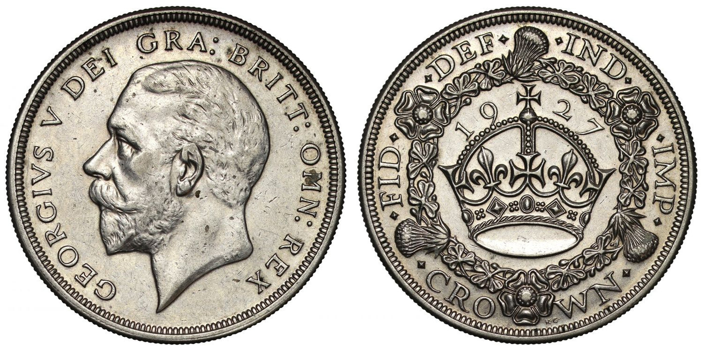 George V 1927 'Wreath' Crown, from the set