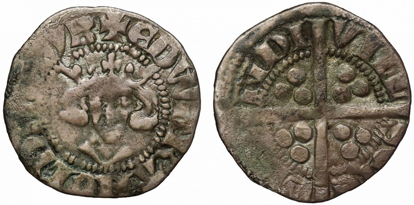 Edward II Penny, class 11a, Bury St Edmunds Mint