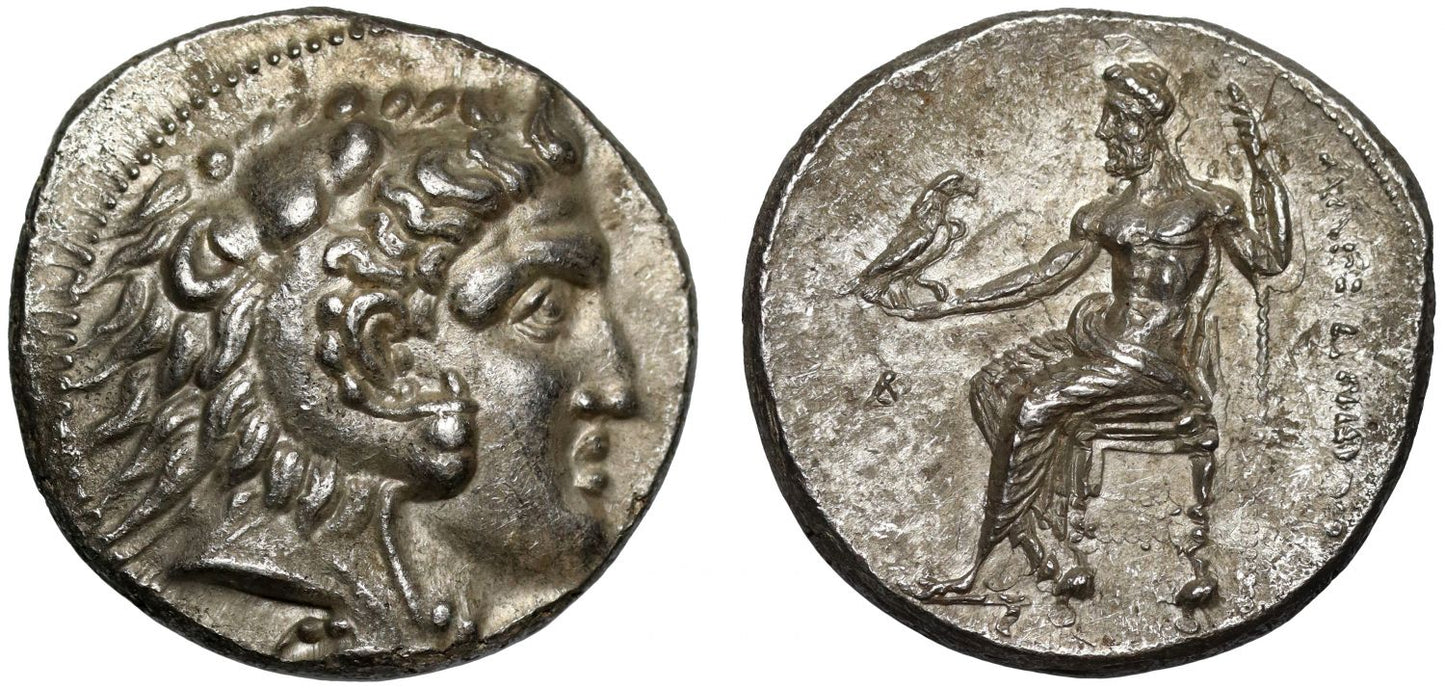 Ptolemy I Soter, as satrap, 323-304 BC, silver Tetradrachm