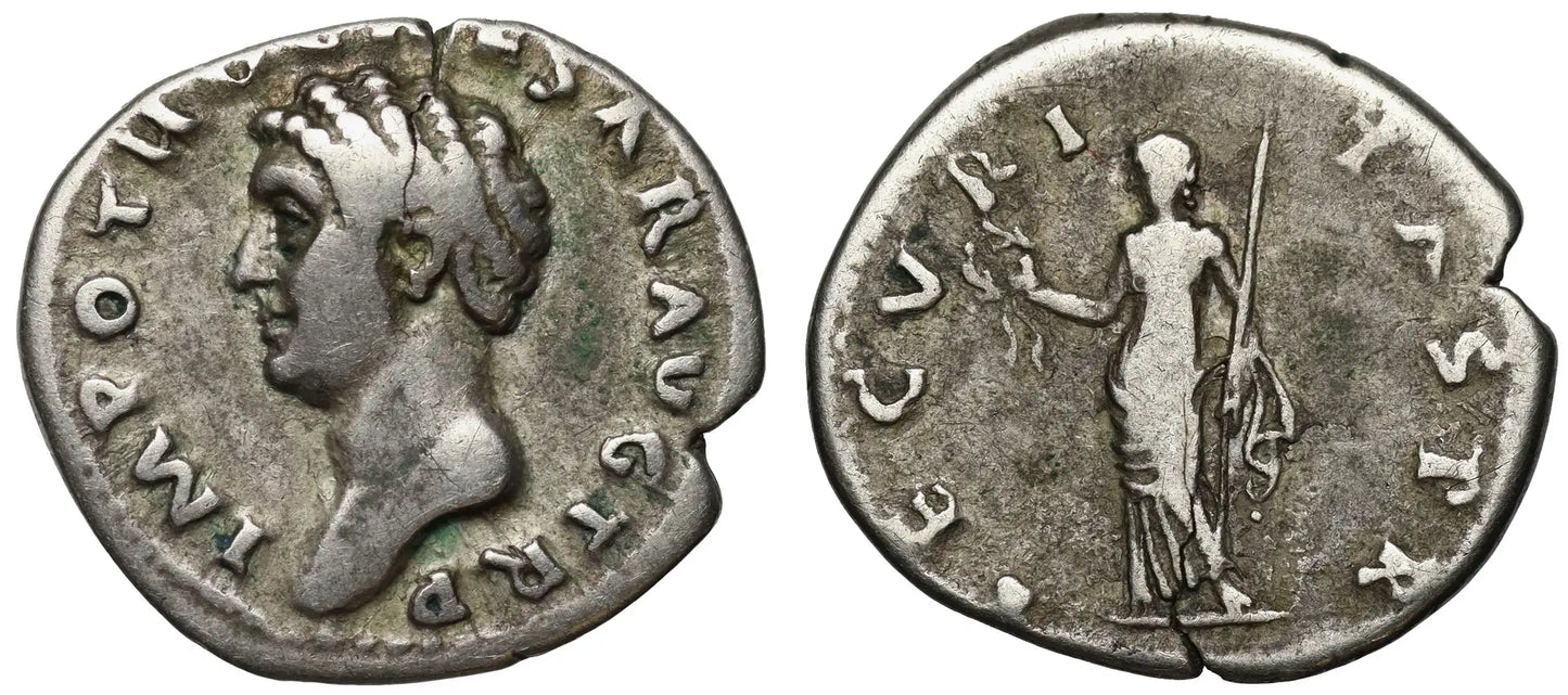 Otho, Silver Denarius, Securitas, Rare left facing bust
