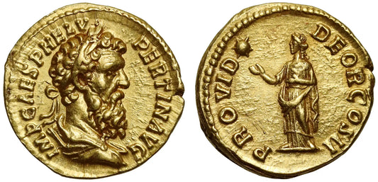 Pertinax, Gold Aureus, Rome, Very Rare