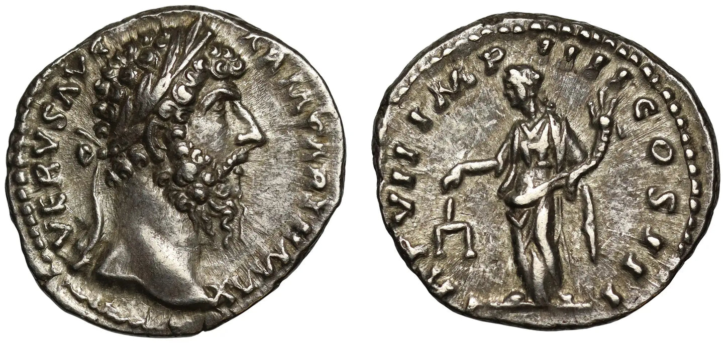 Lucius Verus, Silver Denarius