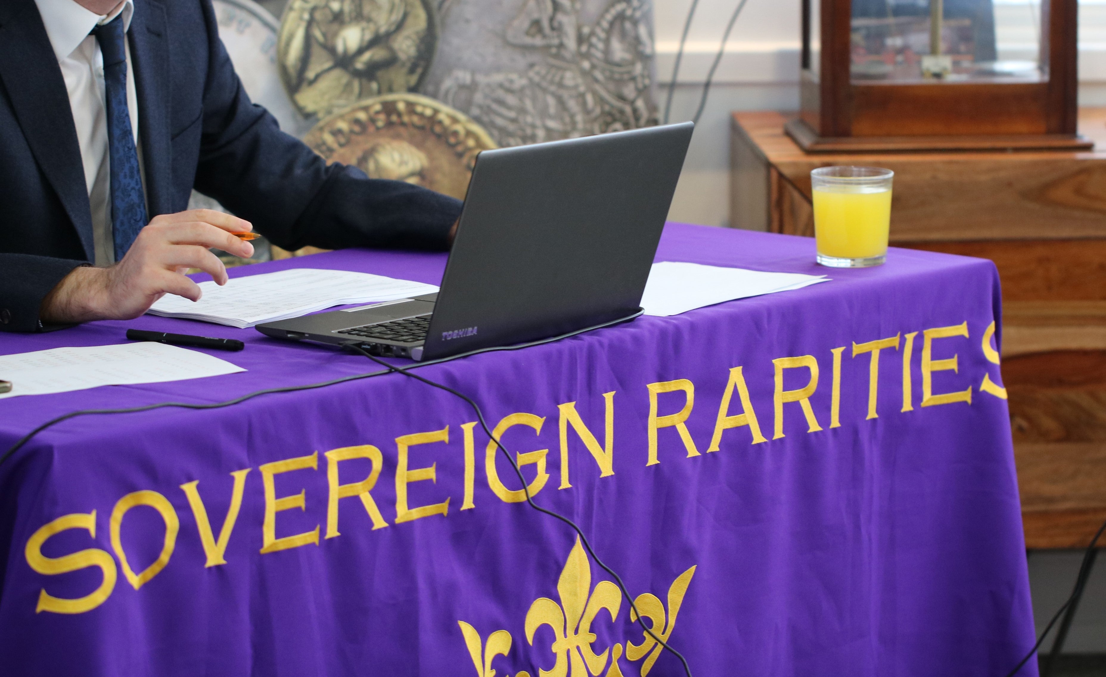 Sovereign Rarities Auction, London coin auction house 