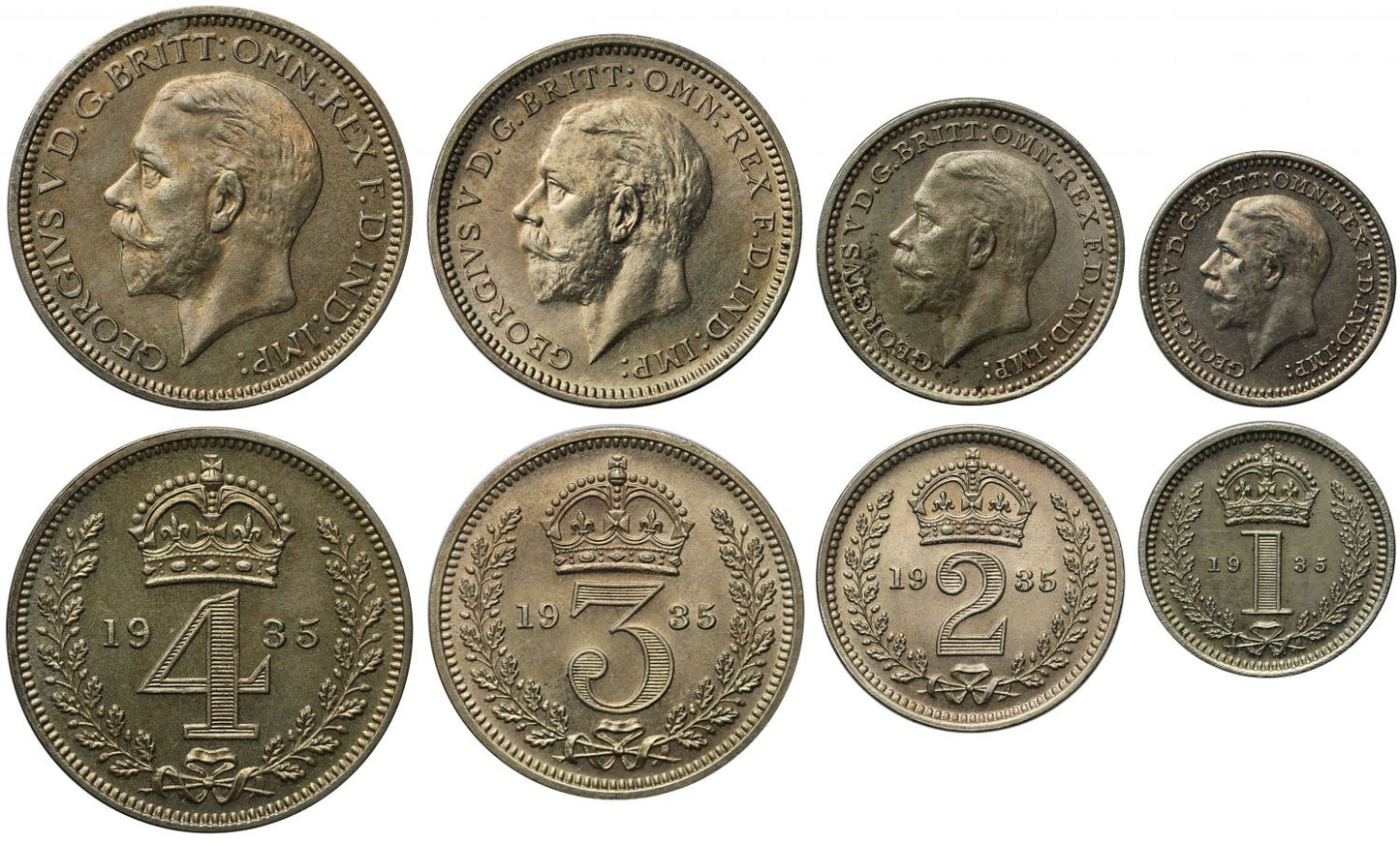 George V 1935 Maundy Set