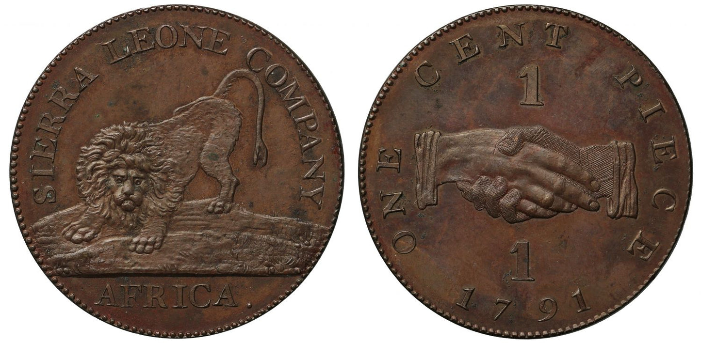 Sierra Leone, 1791 Proof Cent