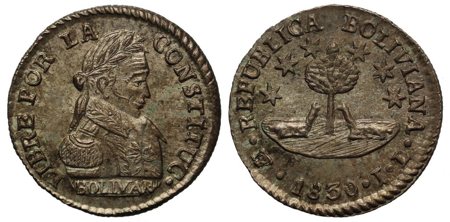 Bolivia 1830 Half-Sol