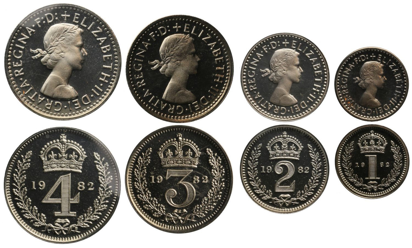 Elizabeth II 1982 Maundy Set