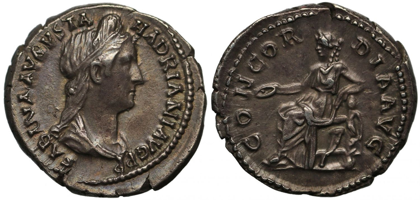 Sabina, Silver Denarius