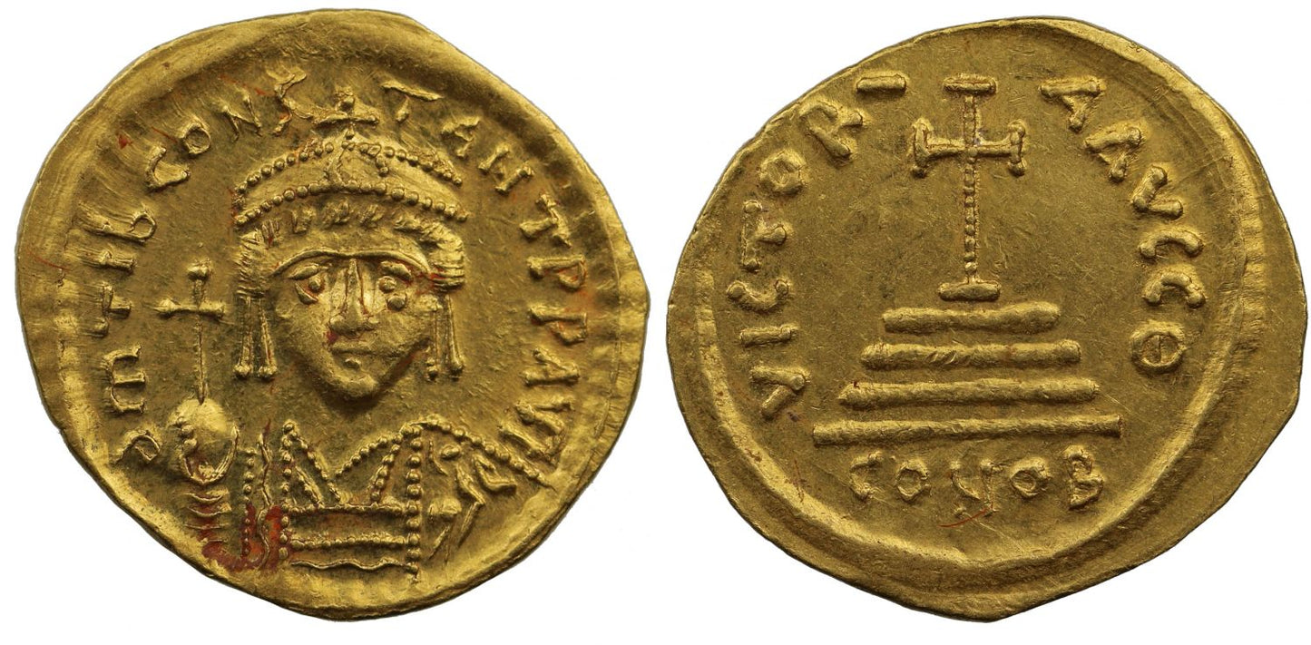 Tiberius Constantine, Gold Solidus
