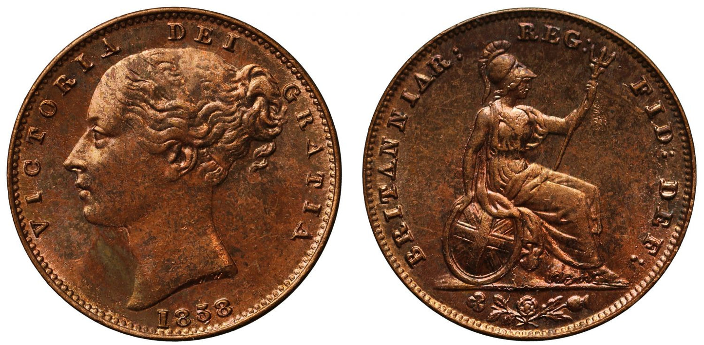 Victoria 1858 Farthing