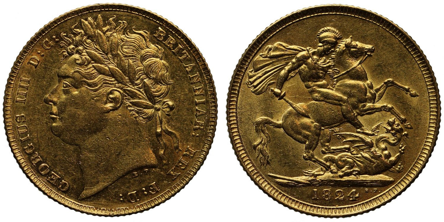George IV 1824 Sovereign