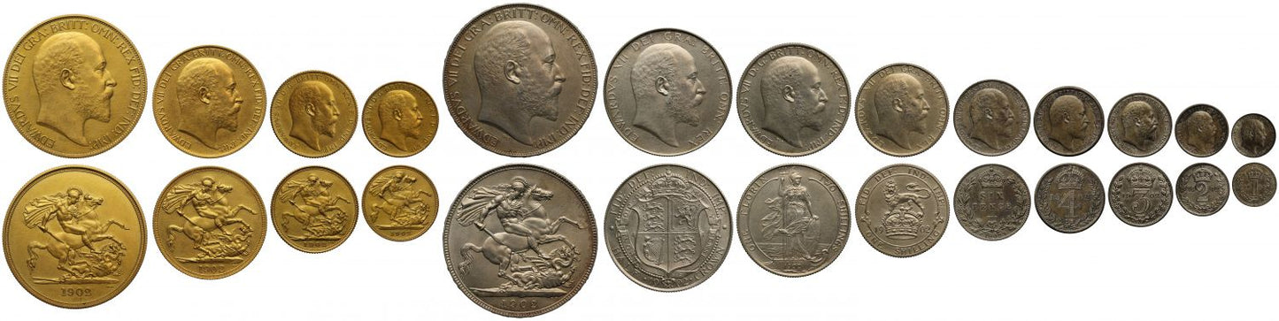Edward VII 1902 Matt Proof Set