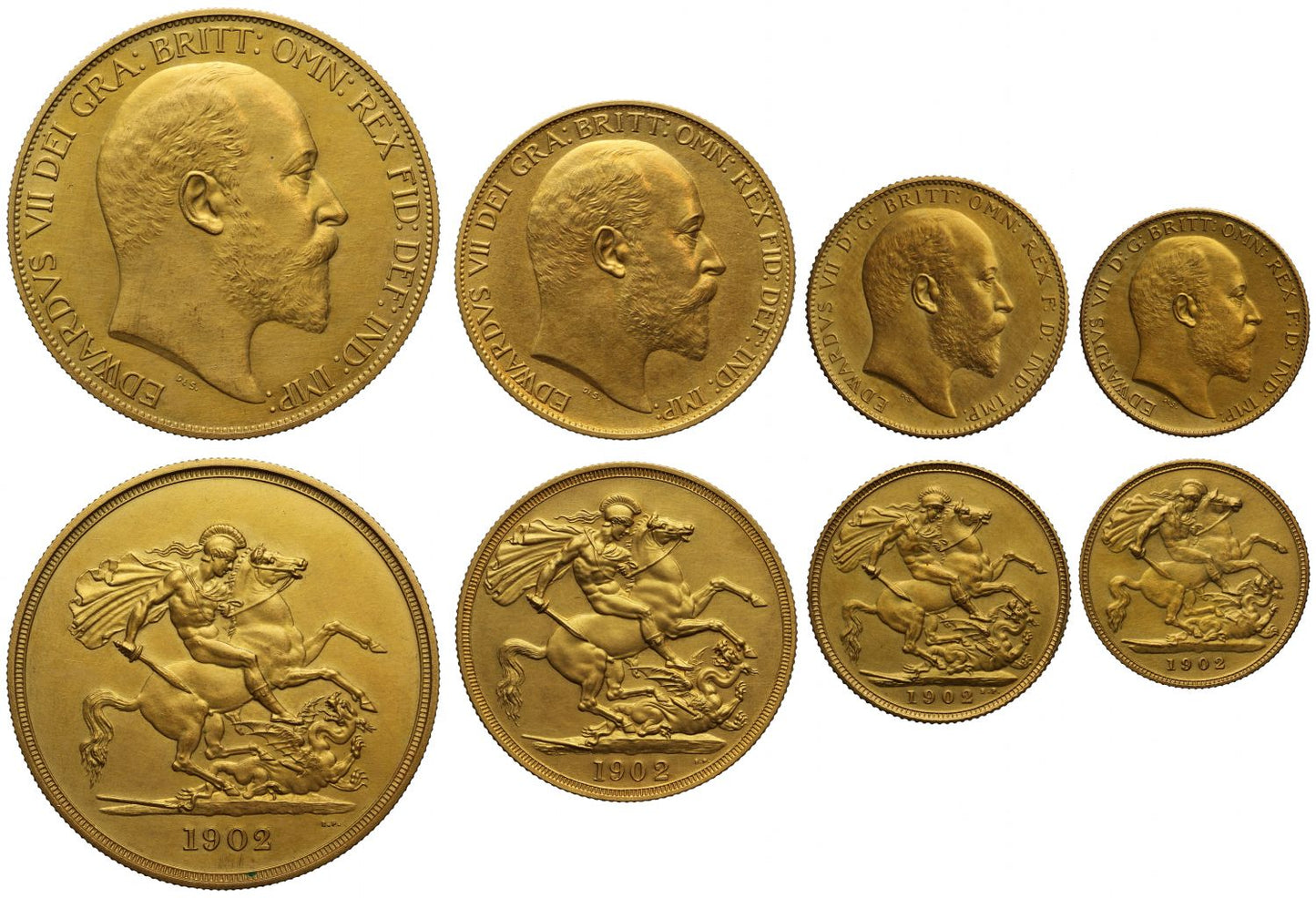 Edward VII 1902 Matt Proof Set
