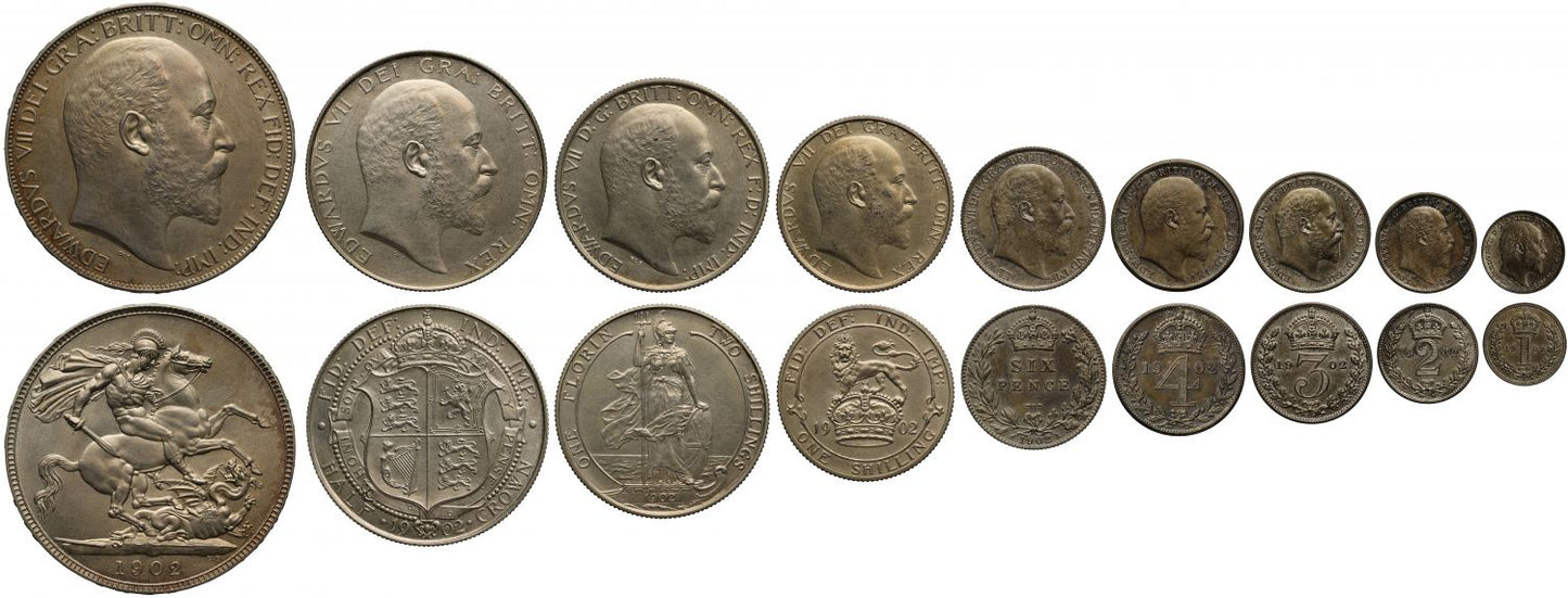 Edward VII 1902 Matt Proof Set