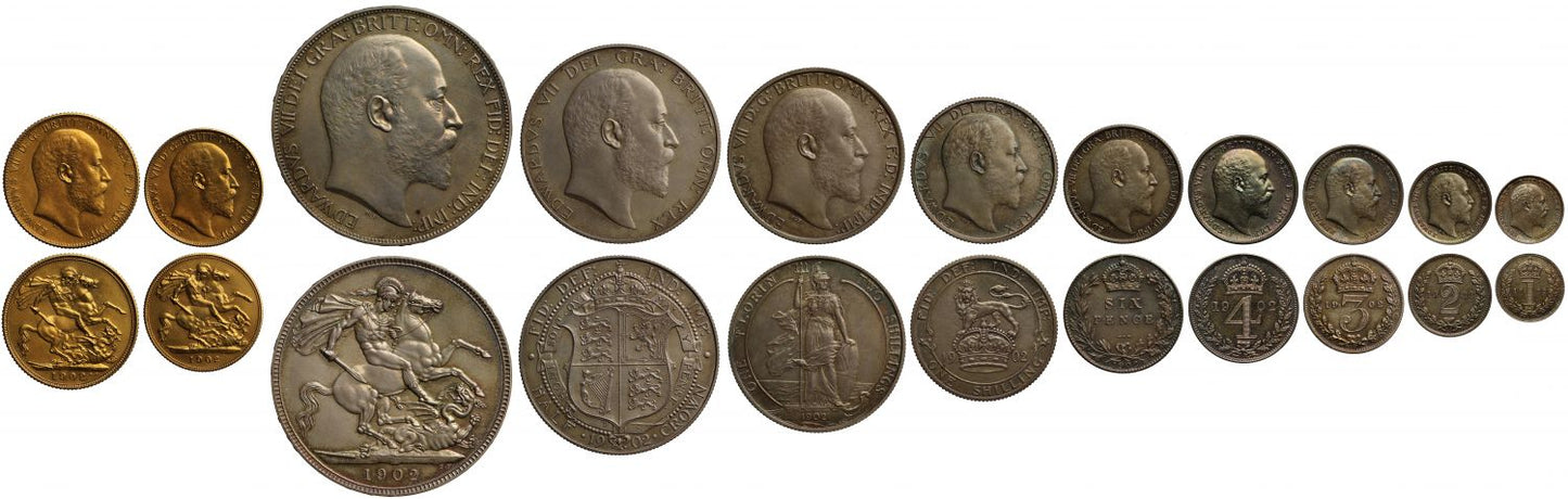 Edward VII 1902 Matt Proof Set