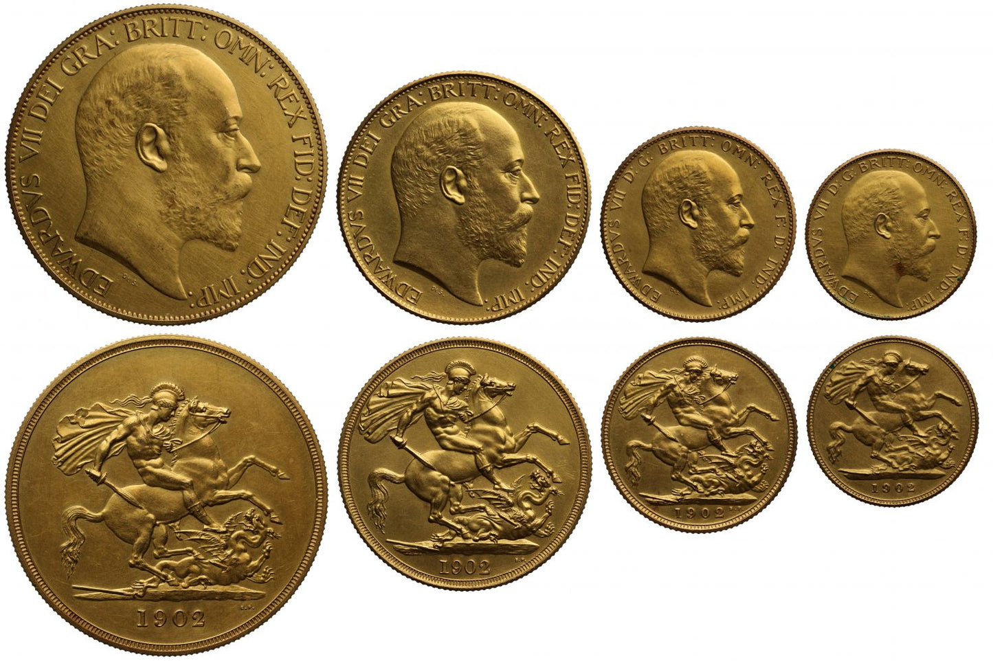 Edward VII 1902 Matt Proof Set