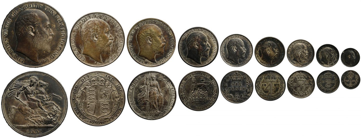 Edward VII 1902 Matt Proof Set