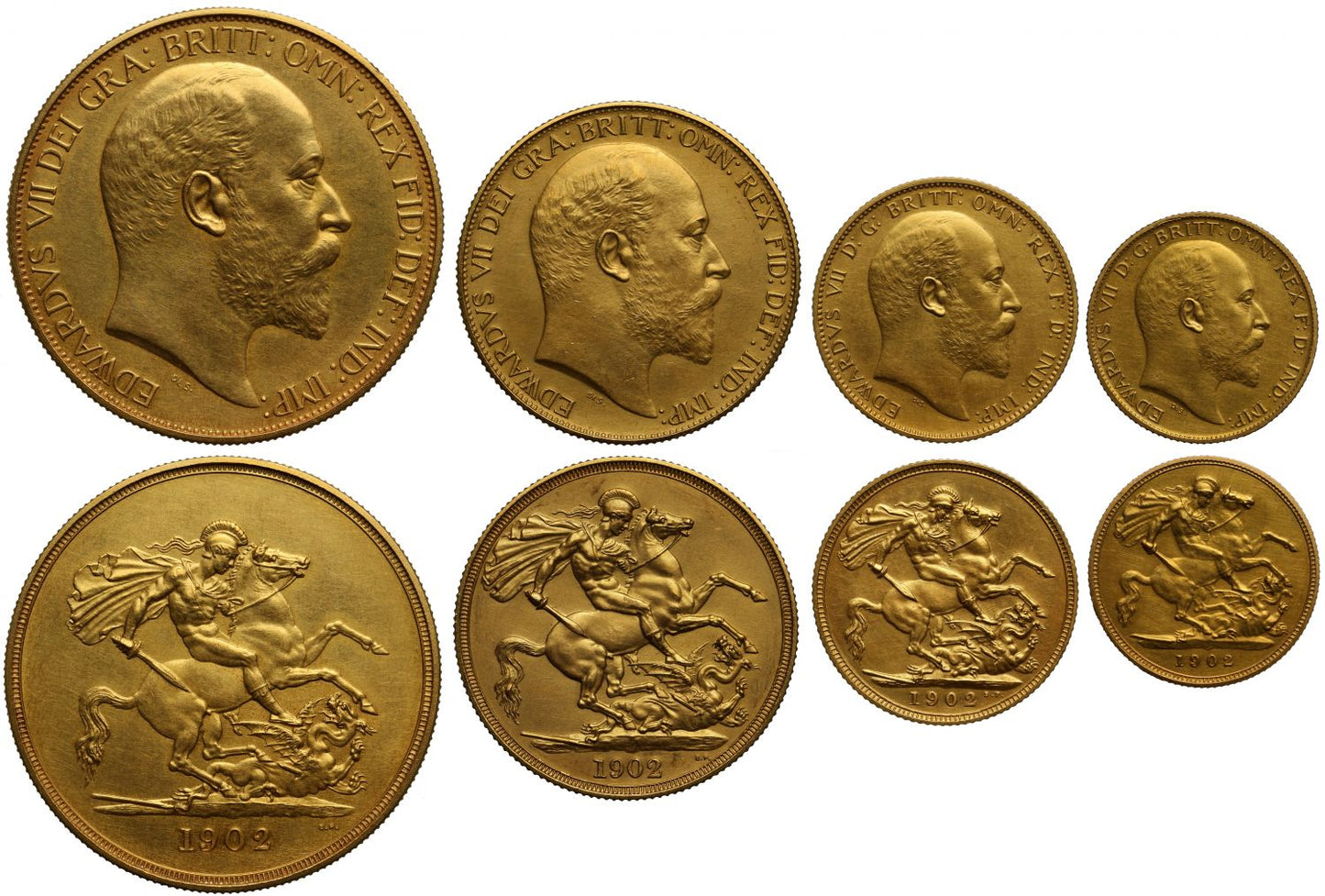 Edward VII 1902 Matt Proof Set