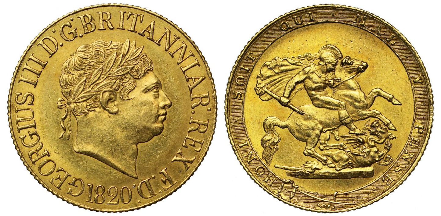 George III 1820 Sovereign