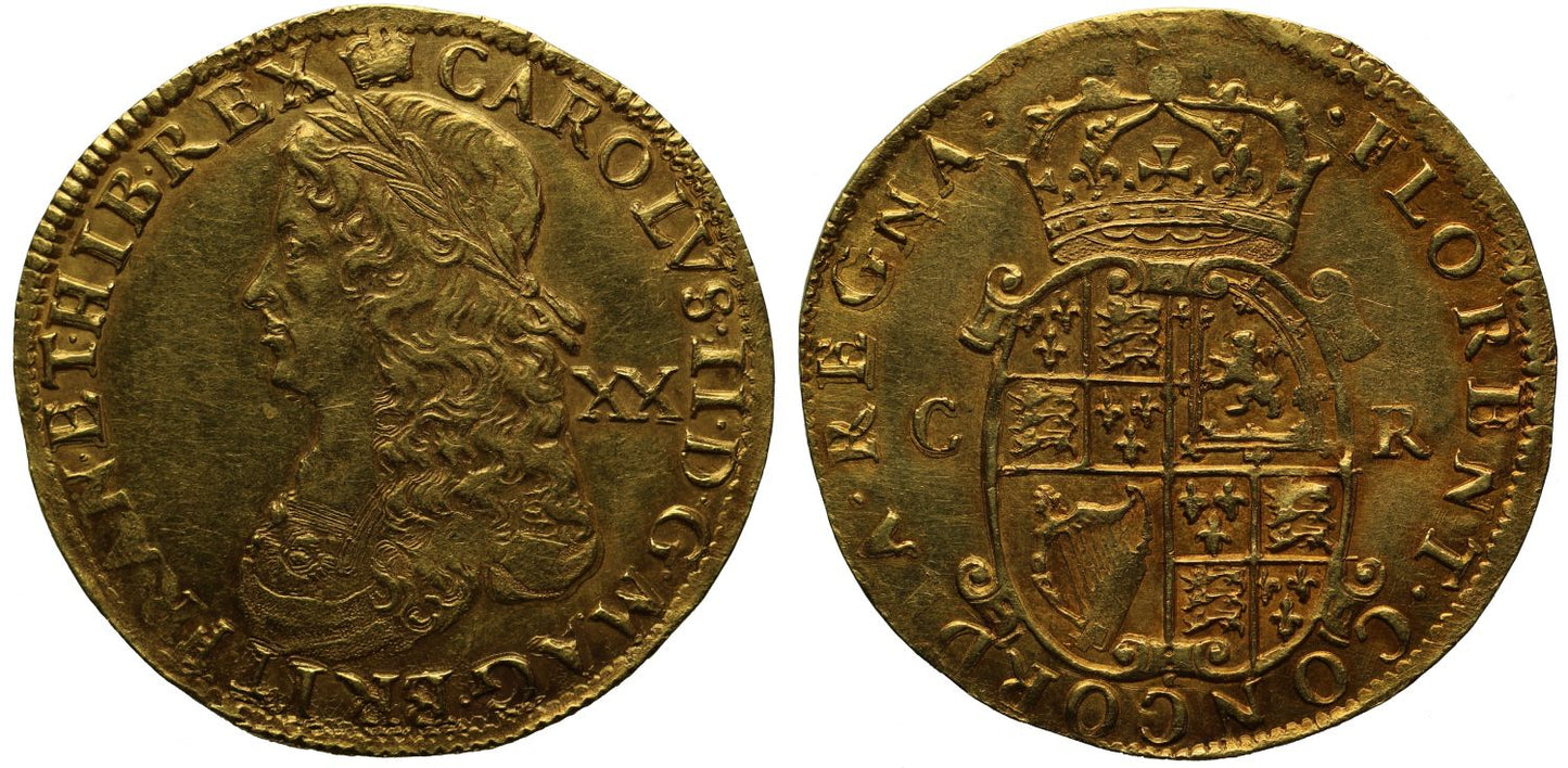 Charles II 2nd Issue gold Unite