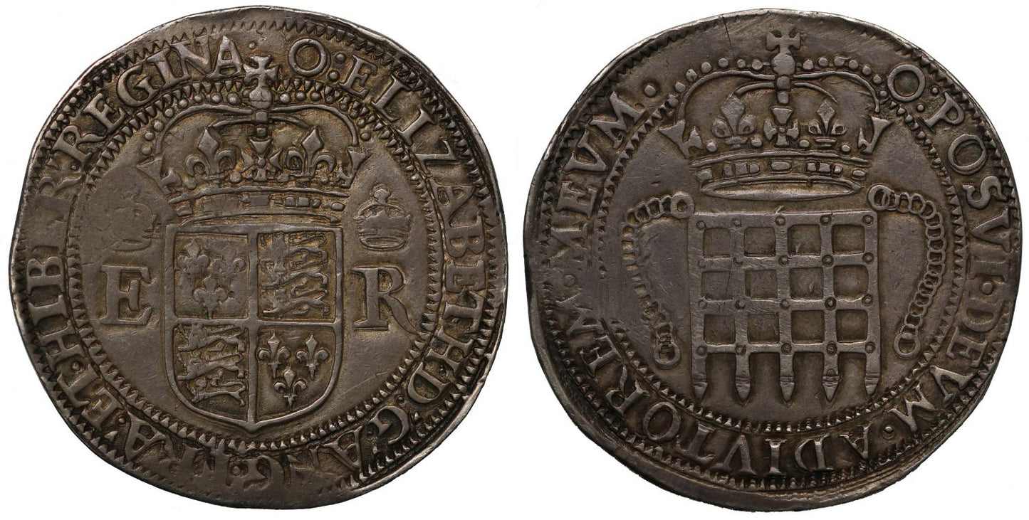 Elizabeth I Portcullis 4-Testerns