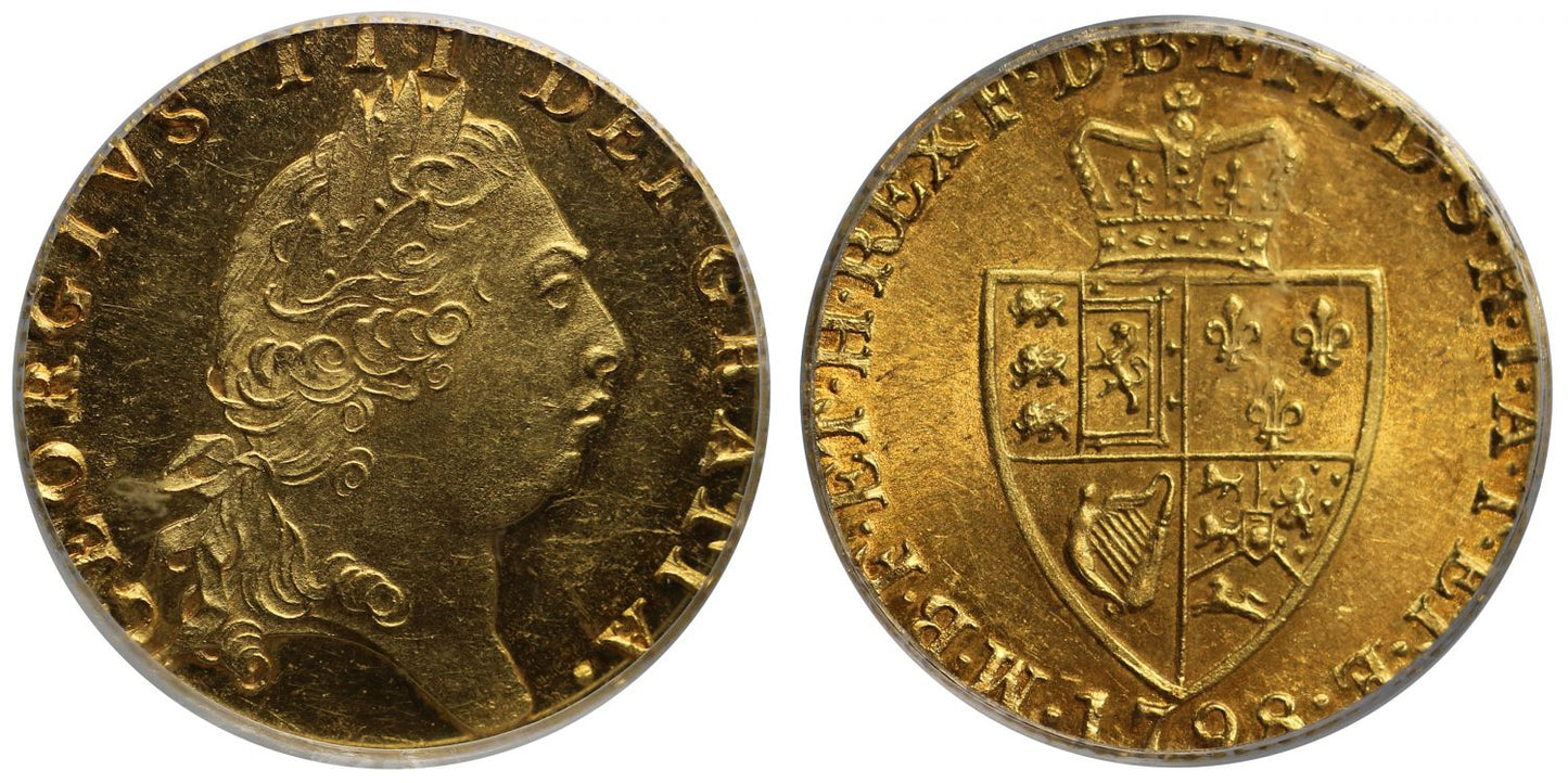 George III 1798 Guinea MS63