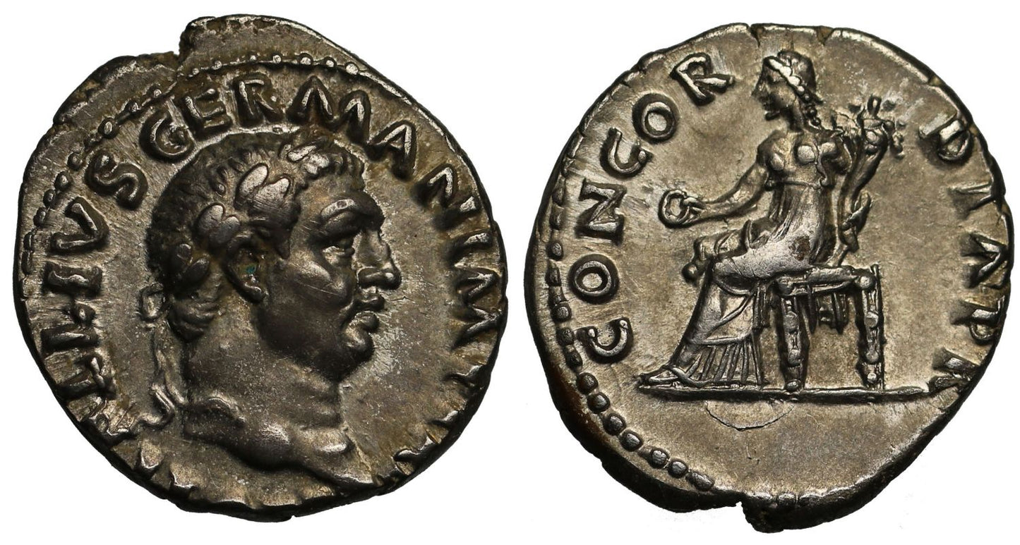 Vitellius, Silver Denarius