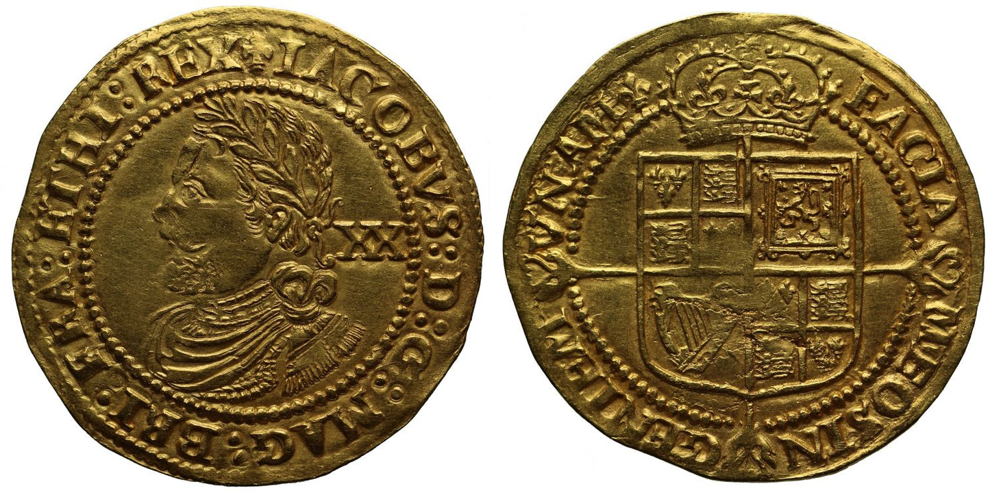 James I Laurel, mintmark lis