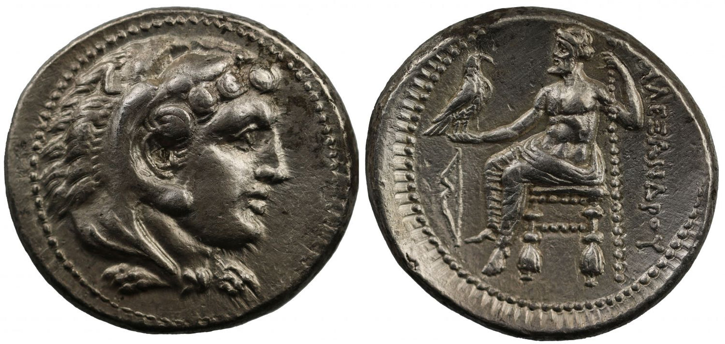 Kingdom of Macedon, Alexander III, Silver Tetradrachm