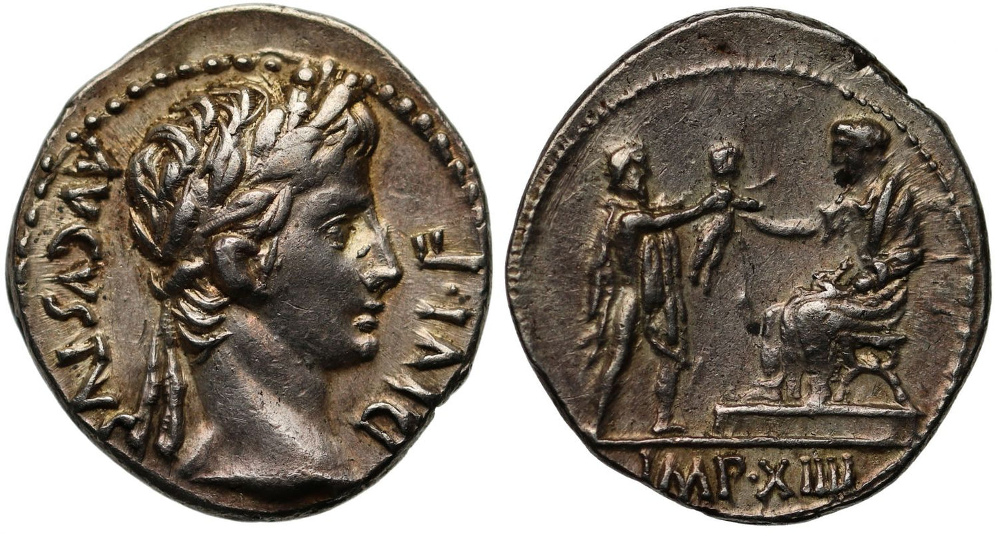 Augustus, Silver Denarius