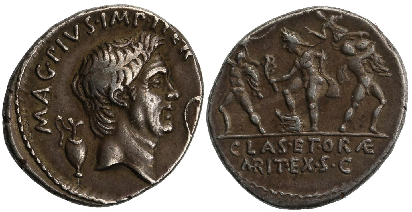 Sextus Pompey, Denarius